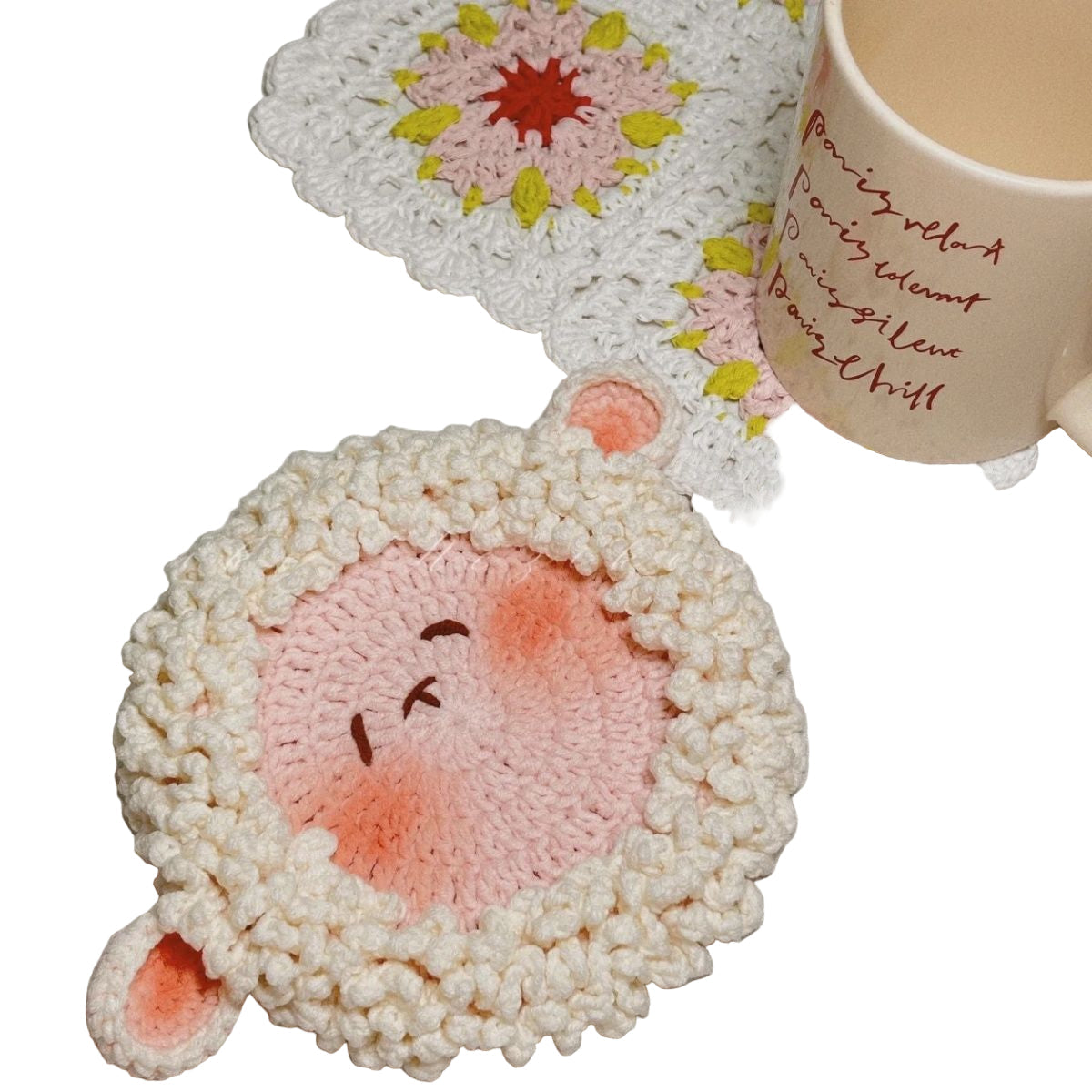 Coaster Crochet Kits for Beginners | Healing Handmade Home Décor