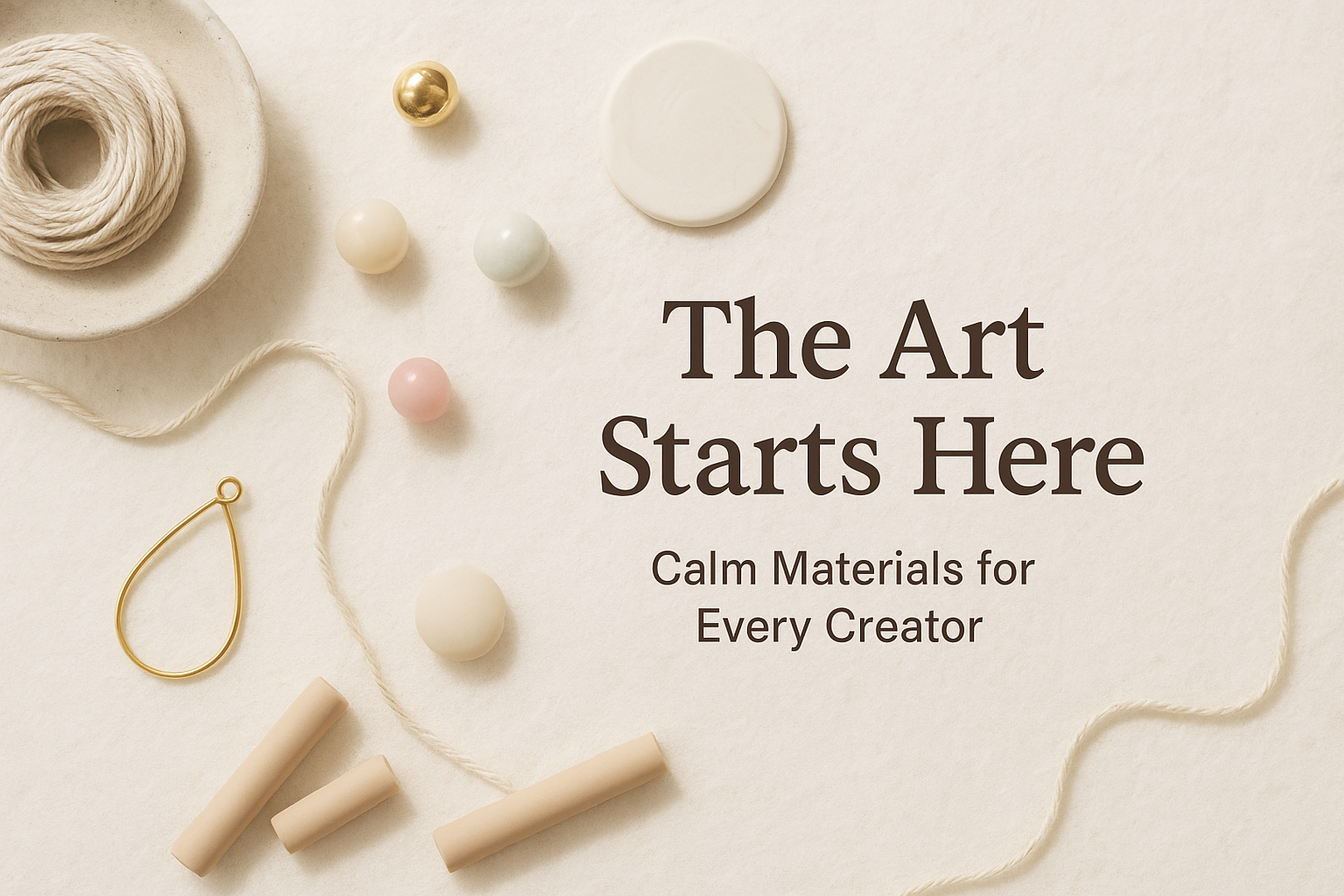Materials & Supplies | The Heart of Every Handmade Moment