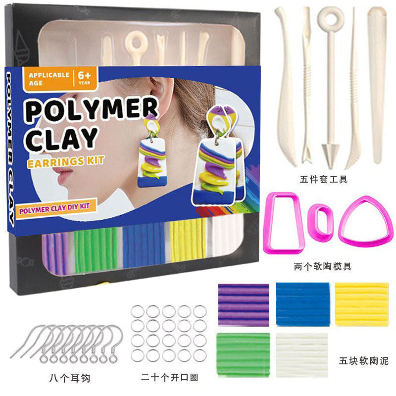 Polymer Clay Earring Kits – Creative DIY Jewelry for Kids & Beginners