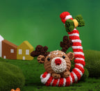 Cozy Christmas Crochet DIY Kit – Santa & Snowman Handmade Craft Set with Video Tutorial