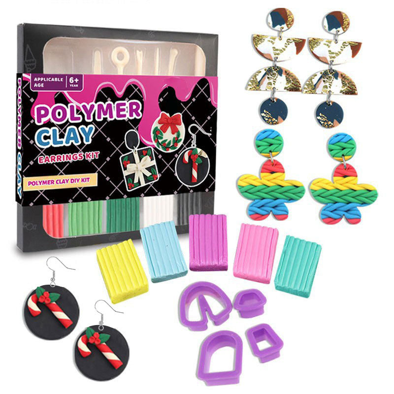Polymer Clay Earring Kits – Creative DIY Jewelry for Kids & Beginners