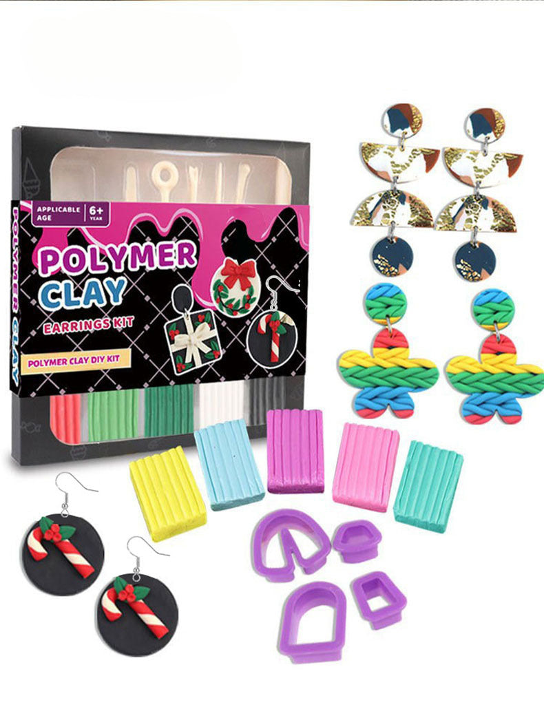 Polymer Clay Earring Kits – Creative DIY Jewelry for Kids & Beginners