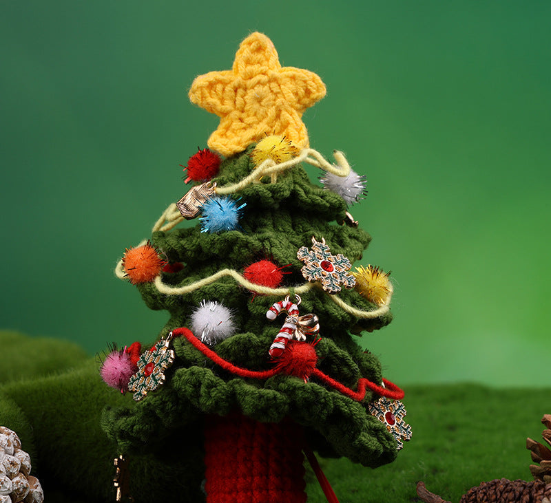 Cozy Christmas Crochet DIY Kit – Santa & Snowman Handmade Craft Set with Video Tutorial