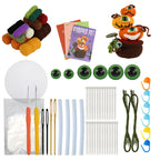 Halloween Pumpkin Crochet DIY Kit Series With Video Tutorial For Beginners