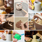 40-Piece Clay Sculpting Tool Set |   Wood & Metal Pottery Tools for Polymer & Ceramic Clay