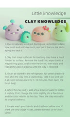 12/24/36 Colors 6g Air Dry Clay set