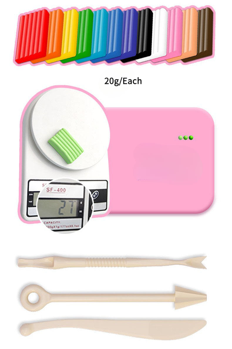 Polymer Clay Earring Kit – Flower Design |  DIY Jewelry Making Set with Tools & Accessories for Kids & Beginners