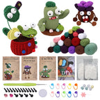 Monster Plant Crochet DIY Kit 2 With Video Tutorial For Beginners