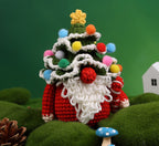 Cozy Christmas Crochet DIY Kit – Santa & Snowman Handmade Craft Set with Video Tutorial