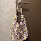 Summer Floral Crochet Bag DIY Kit With Video Tutorial For Beginners