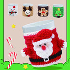 Cozy Christmas Crochet DIY Kit – Santa & Snowman Handmade Craft Set with Video Tutorial