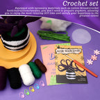 Onikiri Crochet Plant DIY Kit – Whimsical Aloe-Inspired Yarn Art with Video Tutorial