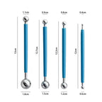 40-Piece Clay Sculpting Tool Set |   Wood & Metal Pottery Tools for Polymer & Ceramic Clay