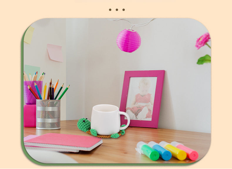 Animal Coaster DIY Crochet Kit Set For Beginners