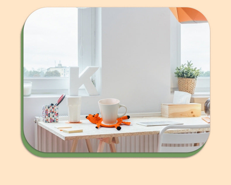 Animal Coaster DIY Crochet Kit Set For Beginners