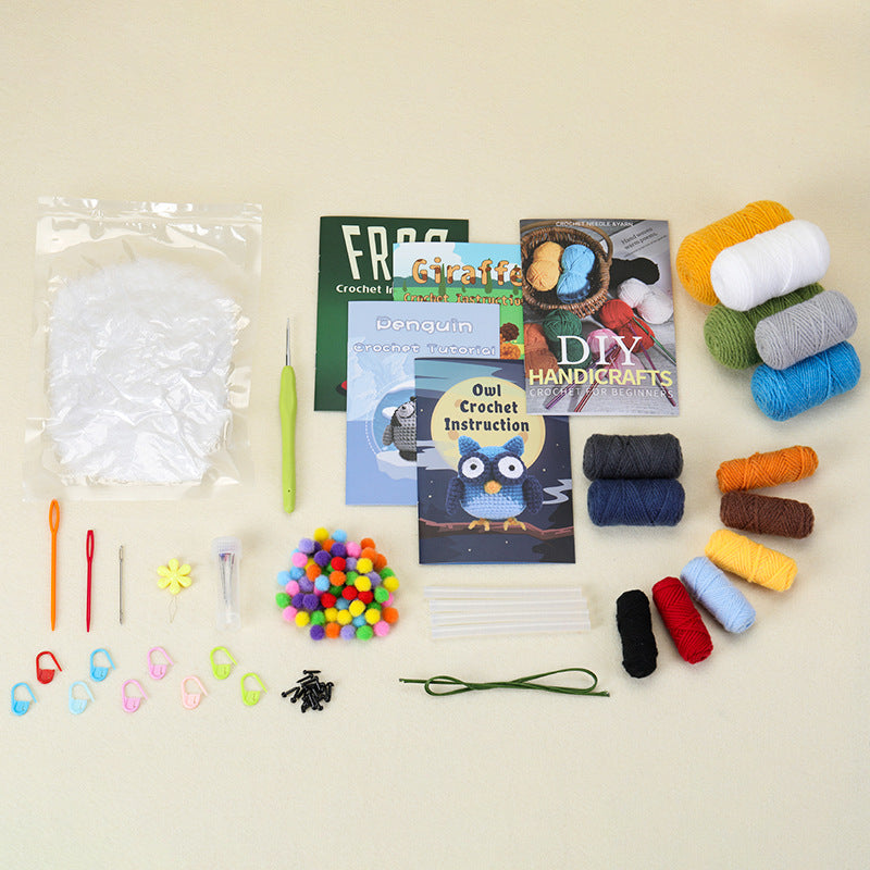 Cute and Ugly DIY Crochet Kit With Video Tutorial For Beginners