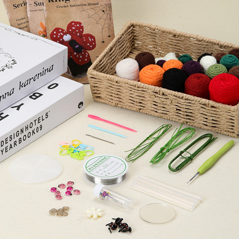 Monster Plant Crochet DIY Kit 1 With Video Tutorial For Beginners