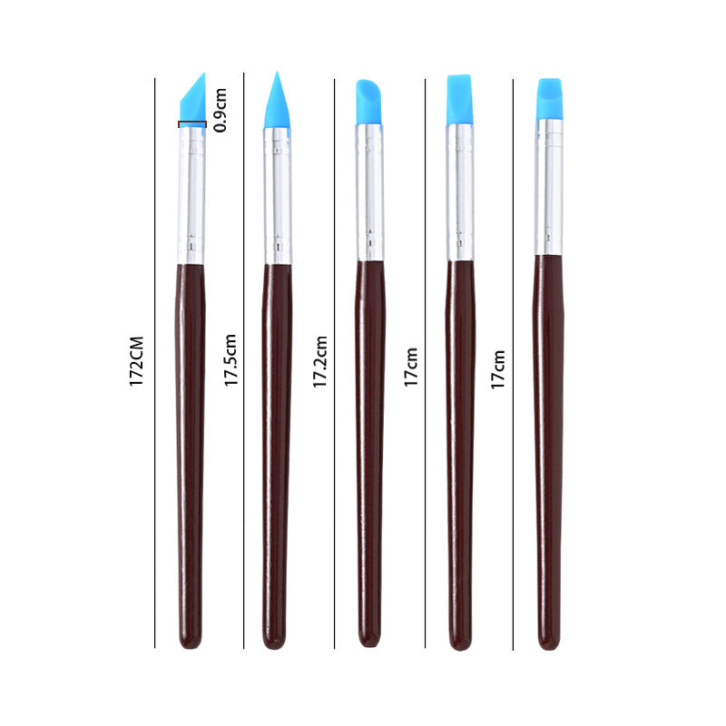 40-Piece Clay Sculpting Tool Set |   Wood & Metal Pottery Tools for Polymer & Ceramic Clay