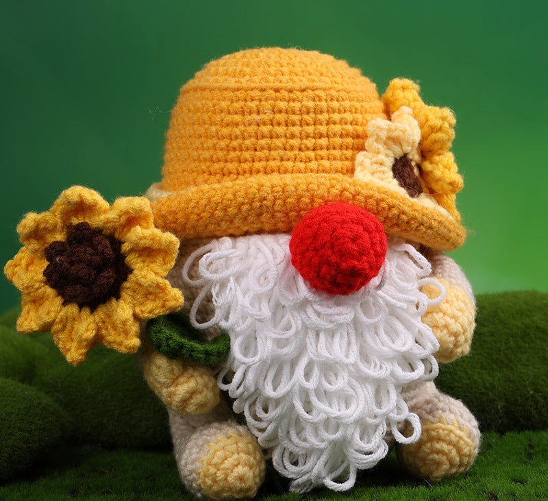 Cozy Christmas Crochet DIY Kit – Santa & Snowman Handmade Craft Set with Video Tutorial