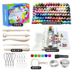48 & 82 Color Polymer Clay Kit for Beginners & Artists