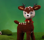 Cozy Christmas Crochet DIY Kit – Santa & Snowman Handmade Craft Set with Video Tutorial