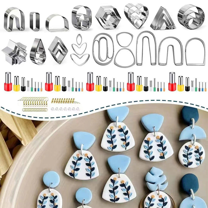 126 PCS Polymer Clay Earing&Jewelry Making Tools Set