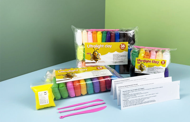 12/24/36 Colors 6g Air Dry Clay set