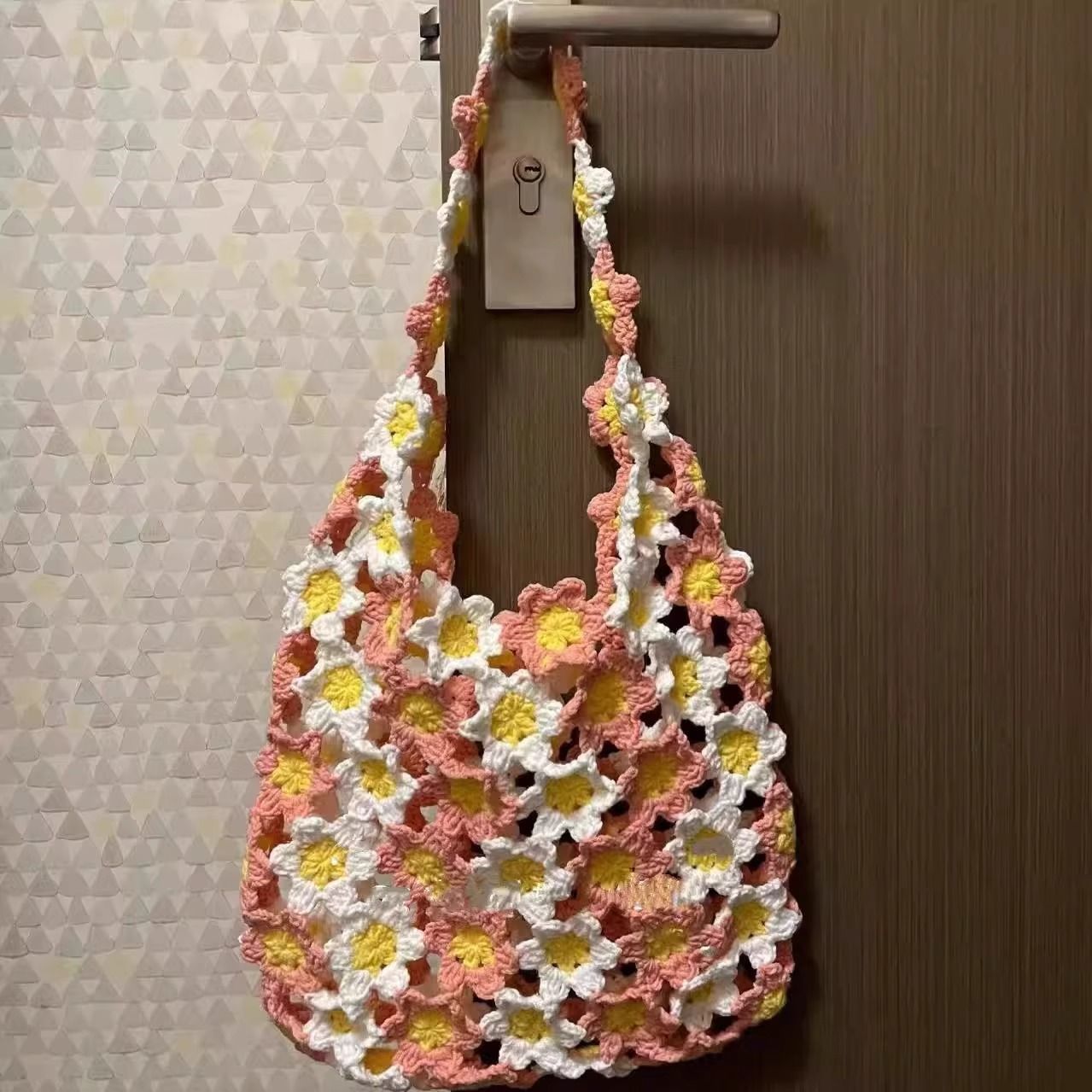 Summer Floral Crochet Bag DIY Kit With Video Tutorial For Beginners