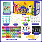 Premium Air Dry Clay Set | 50/60 Colors with Molds, Tools & Accessories, DIY Modeling Set for Kids & Adults