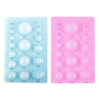 Clay Scoop Mold |   Multi-Size Half Dome Tool for Air-Dry & Polymer Clay