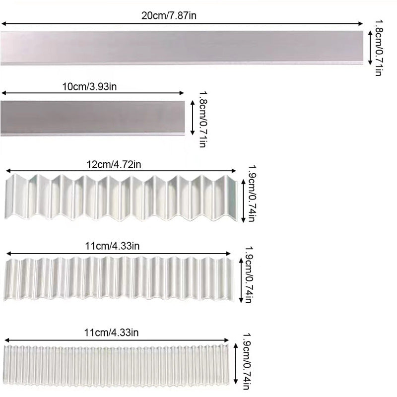 5pcs Clay Blade Set | Wave & Straight Cutting Tools