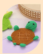 Animal Coaster DIY Crochet Kit Set For Beginners