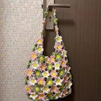 Summer Floral Crochet Bag DIY Kit With Video Tutorial For Beginners