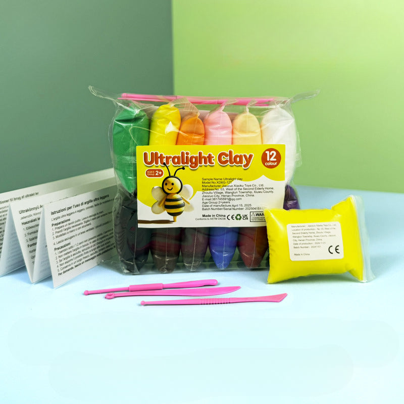 12/24/36 Colors 6g Air Dry Clay set