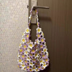 Summer Floral Crochet Bag DIY Kit With Video Tutorial For Beginners