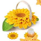 Sunflower Coaster DIY Crochet Kit