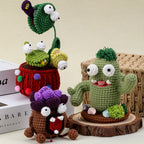 Monster Plant Crochet DIY Kit 2 With Video Tutorial For Beginners