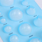 Clay Scoop Mold |   Multi-Size Half Dome Tool for Air-Dry & Polymer Clay