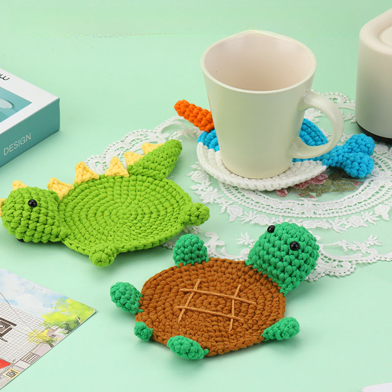 Animal Coaster DIY Crochet Kit Set For Beginners