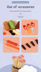 Cute Potted Plant Crochet DIY Kit With Video Tutorial For Beginners