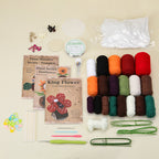 Monster Plant Crochet DIY Kit 1 With Video Tutorial For Beginners