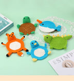 Animal Coaster DIY Crochet Kit Set For Beginners