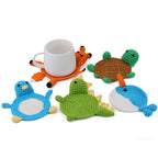 Animal Coaster DIY Crochet Kit Set For Beginners
