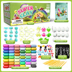 Premium Air Dry Clay Set | 50/60 Colors with Molds, Tools & Accessories, DIY Modeling Set for Kids & Adults