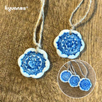 DIY Polymer Clay Necklace Kit – Handmade Jewelry Craft Set with Tools & Accessories for Kids & Beginners