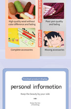 Cute Potted Plant Crochet DIY Kit With Video Tutorial For Beginners