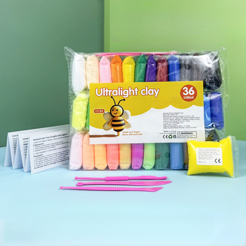 12/24/36 Colors 6g Air Dry Clay set