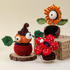 Monster Plant Crochet DIY Kit 1 With Video Tutorial For Beginners